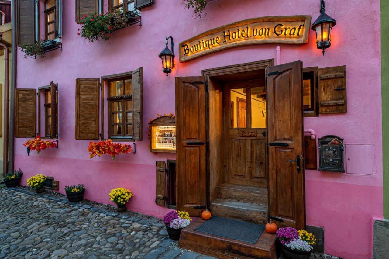 Boutique Hotel Von Graf 시기쇼아라 외부 사진