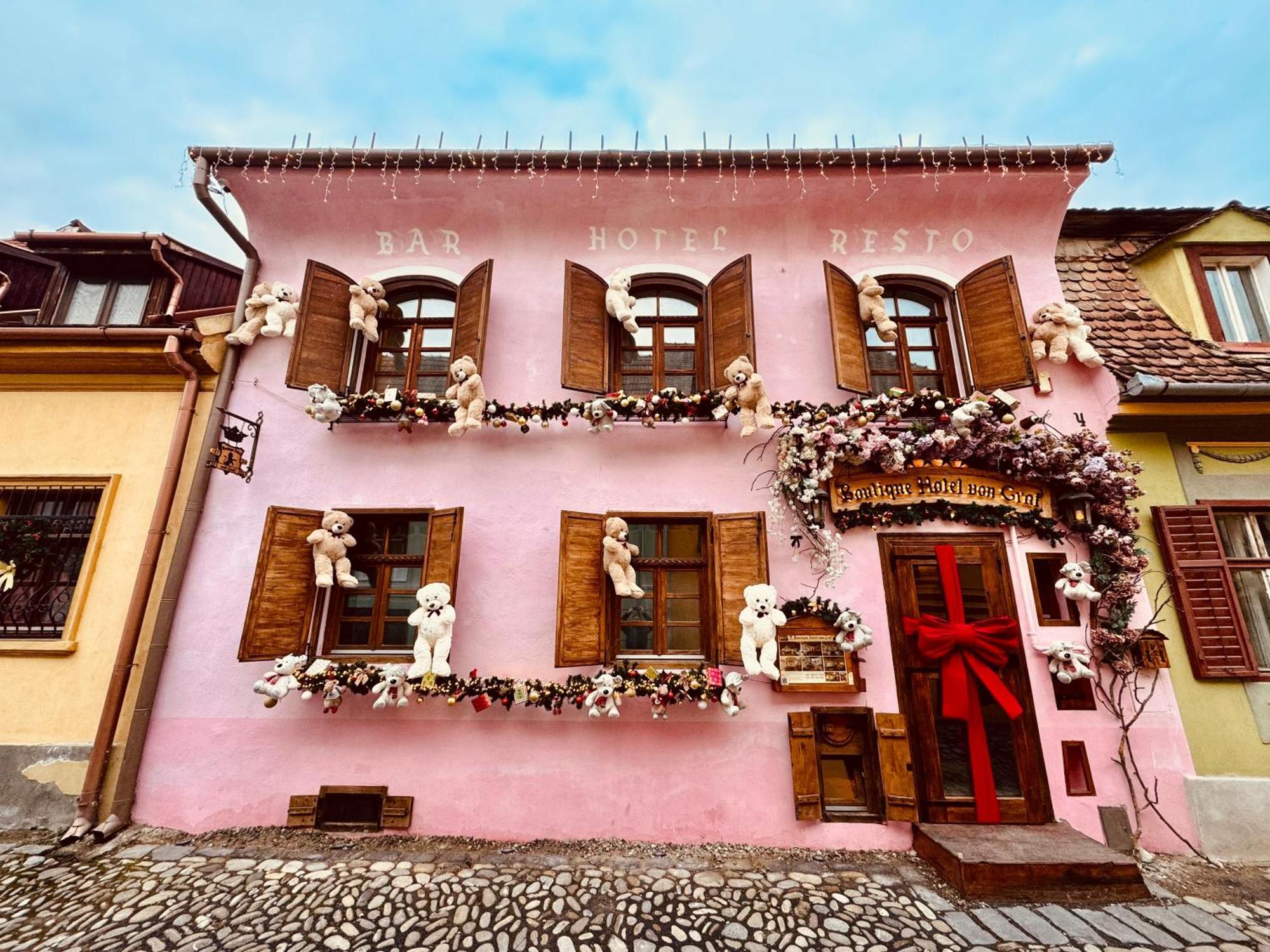 Boutique Hotel Von Graf 시기쇼아라 외부 사진